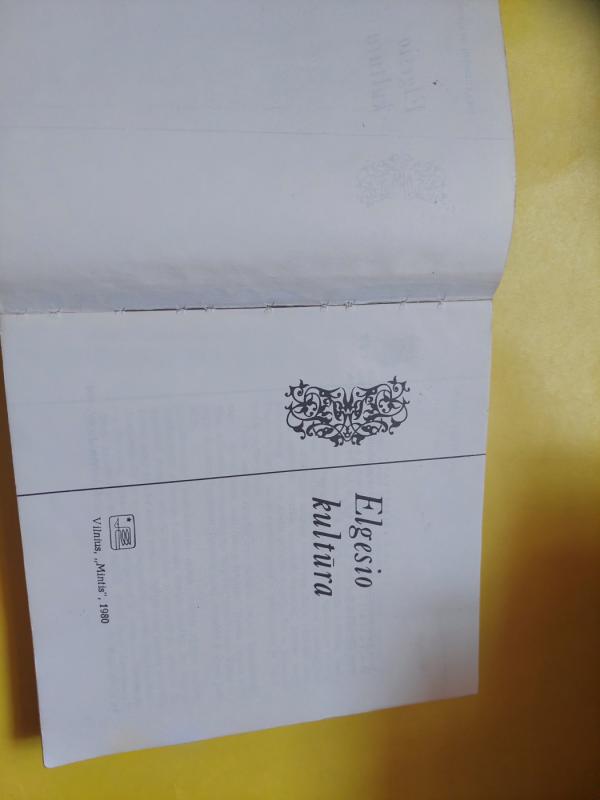 Elgesio Kultūra - Autorių Kolektyvas, knyga 3