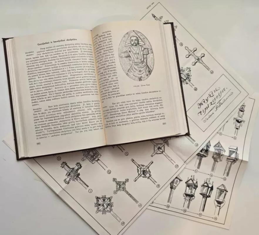 Lietuvių liaudies menas ir jo meninių formų plėtojimosi pagrindai. - Paulius Galaunė, knyga 4