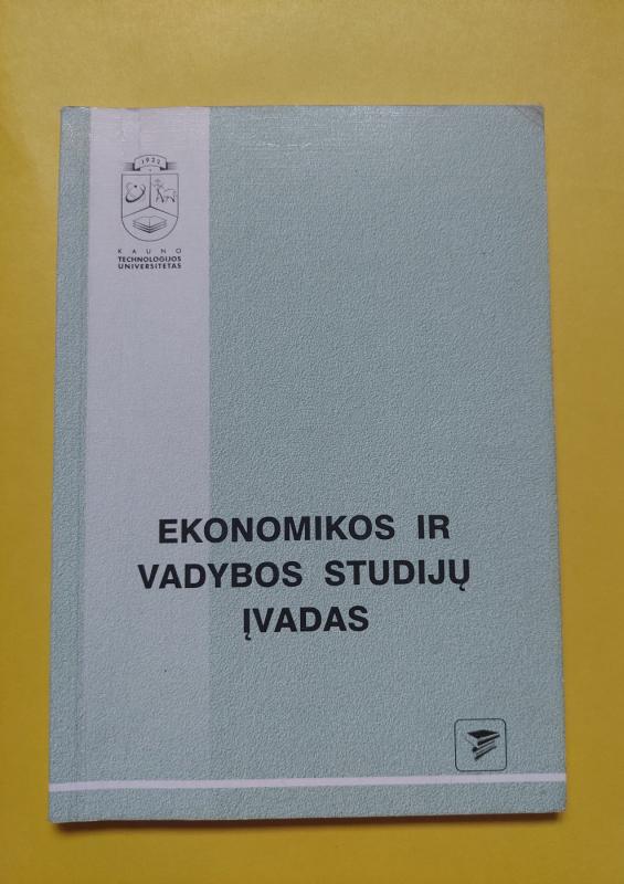 Ekonomikos ir vadybos studijų įvadas - B. Neverauskas, ir kiti , knyga 2