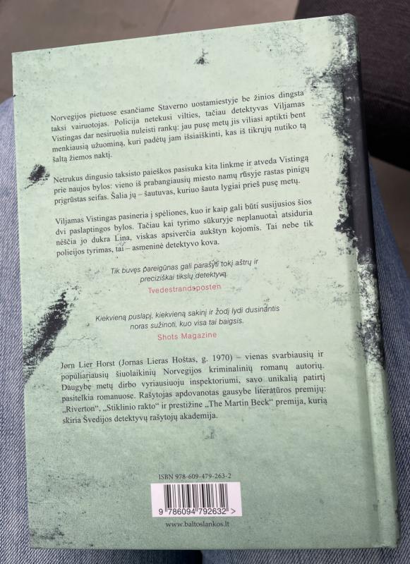 AKLAS SPĖJIMAS - Jørn Lier Horst, knyga 4