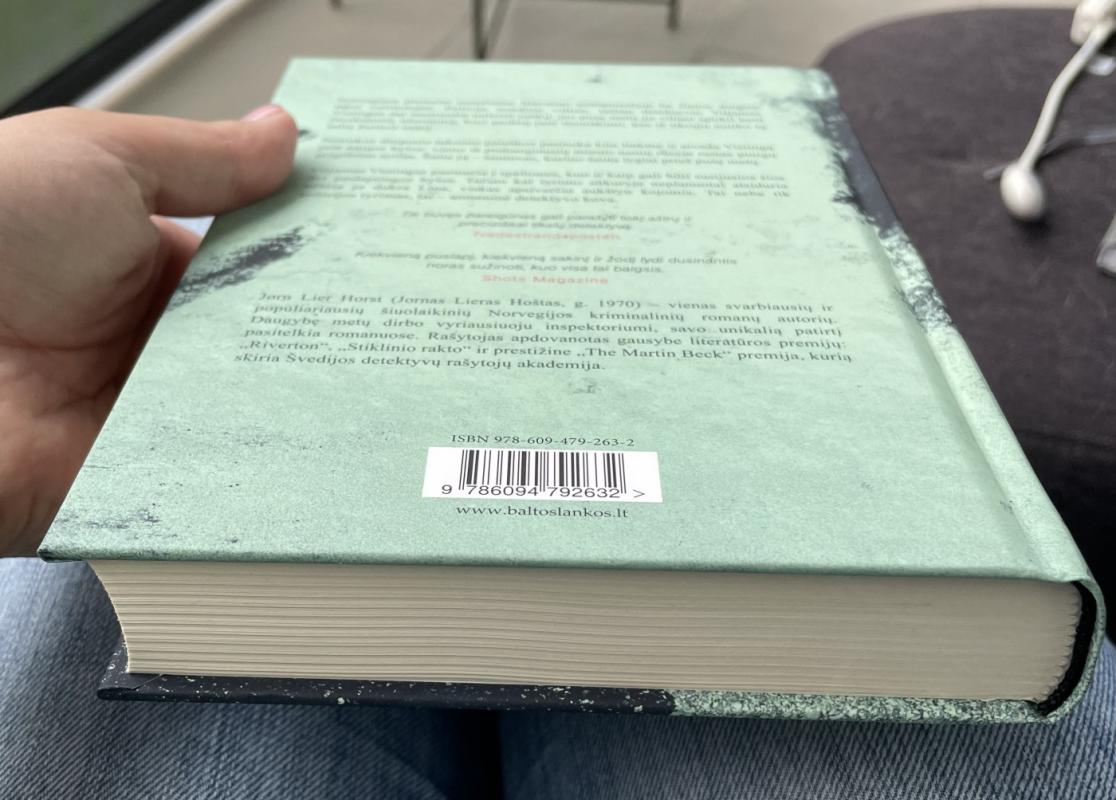 AKLAS SPĖJIMAS - Jørn Lier Horst, knyga 5