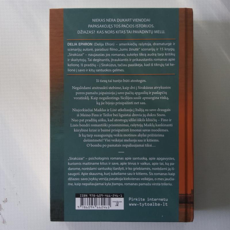 Sirakūzai - Delia Ephron, knyga 3