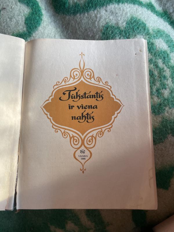 Tūkstantis ir viena naktis - Juozas Balčikonis, knyga 6