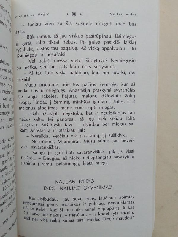 Meilės erdvė - Vladimiras Megre, knyga 4