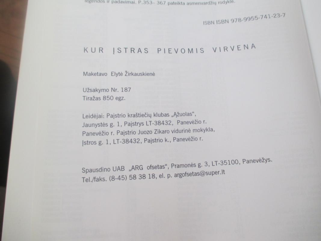 Kur Įstras pievomis virvena - Bronius Mažylis, knyga 5