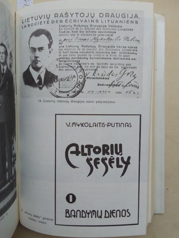 Raštai 4-asis tomas. Altorių šešėly - Vincas Mykolaitis-Putinas, knyga 6