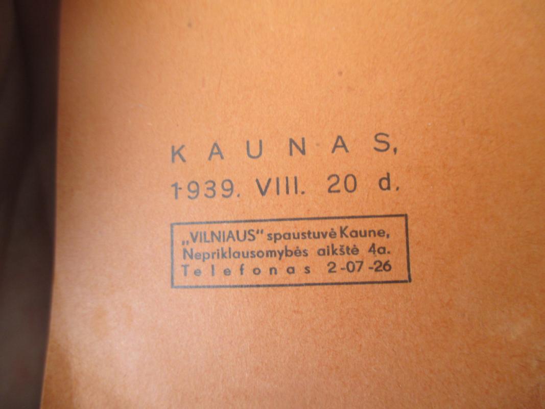 Miškų departamento medelynų katalogas 1939-1940 - Autorių kolektyas, knyga 4