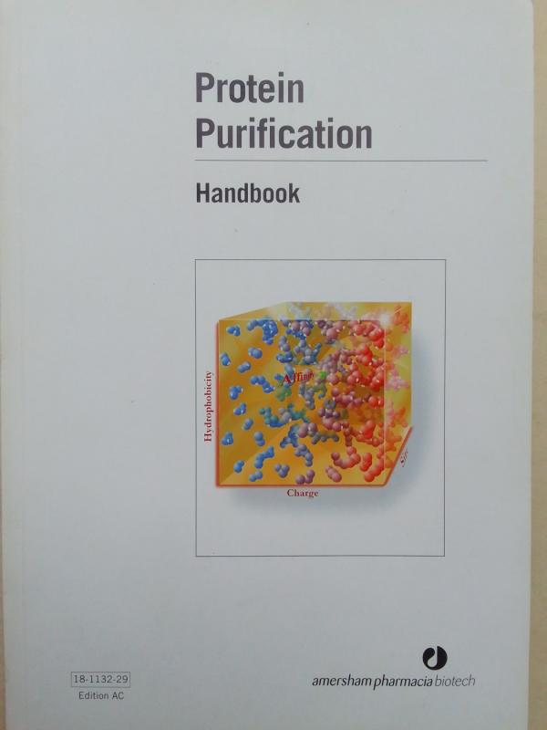 Protein purification: Handbook - Amsterdam Pharmacia Biotech, knyga 2