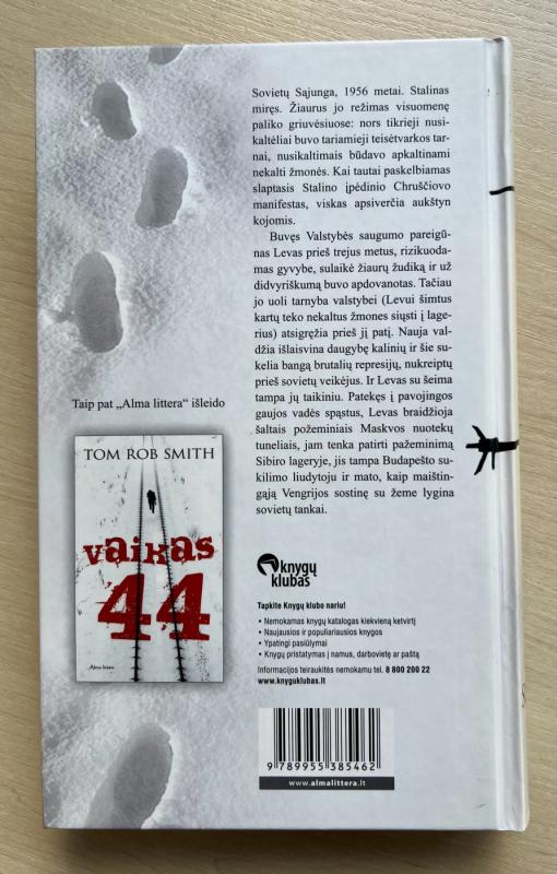 Slaptoji kalba - Tom Rob Smith, knyga 3