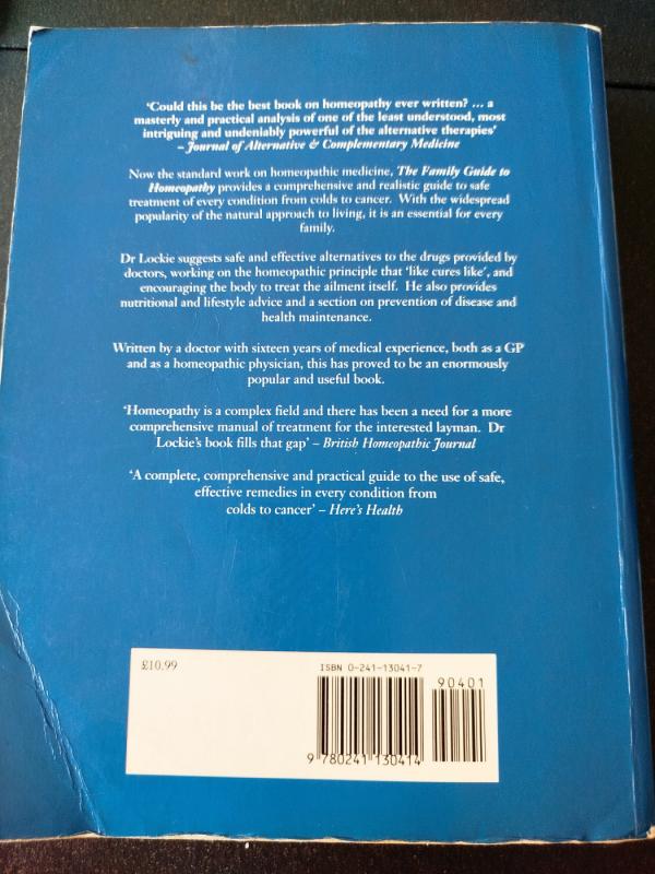 The Family Guide to Homeopathy - Andrew Lockie, knyga 3