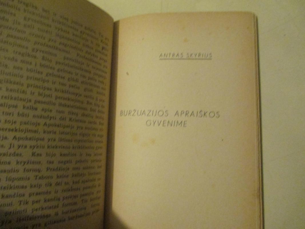 Buržuazijos žlugimas - A. Maceina, knyga 5