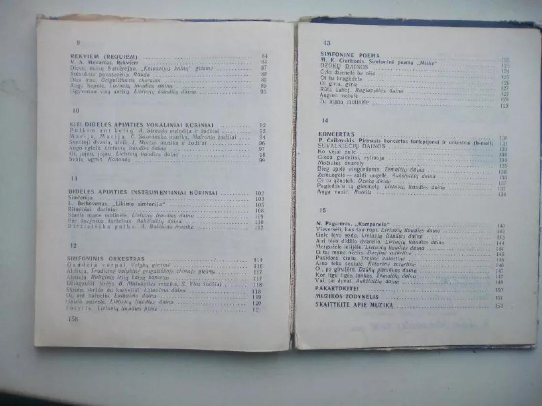 Muzika 8 klasei - E. Balčytis, ir kiti , knyga 4