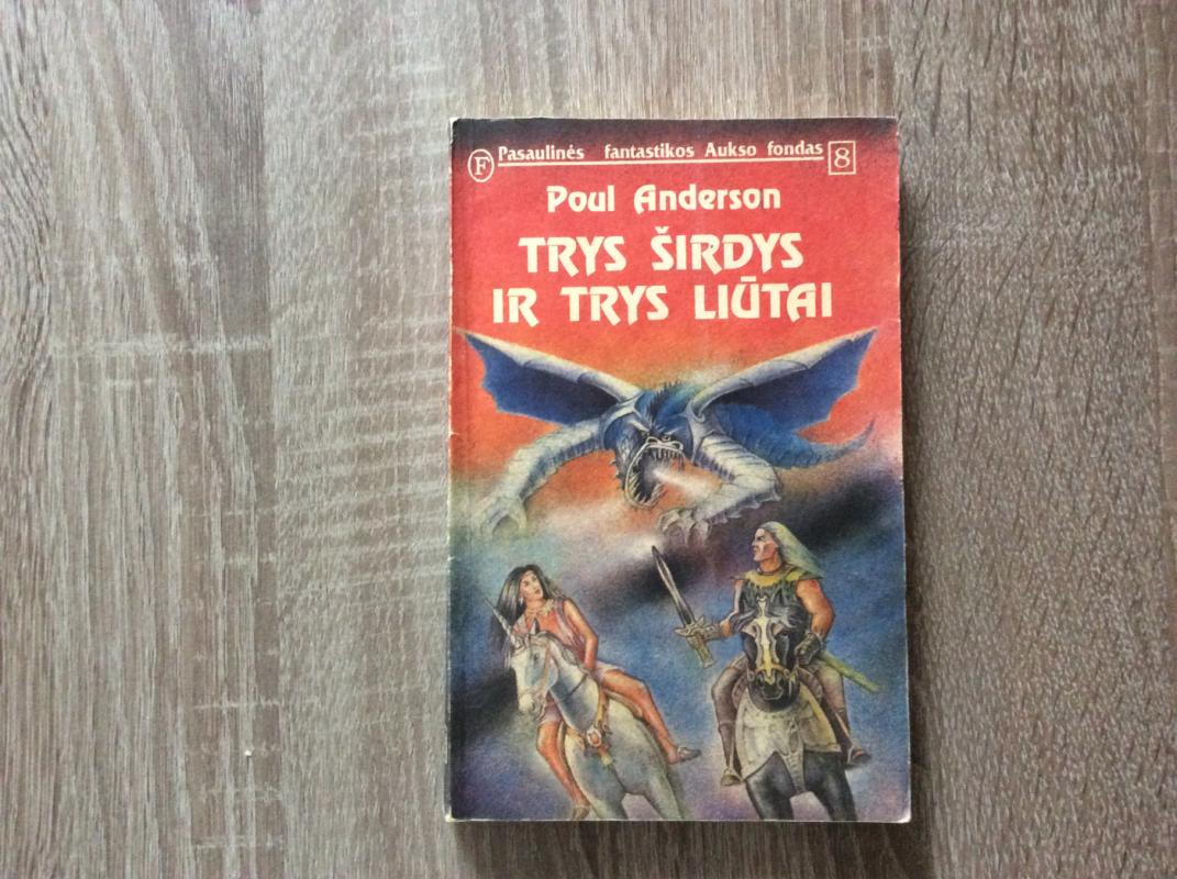 Trys širdys ir trys liūtai - Poul Anderson, knyga 2