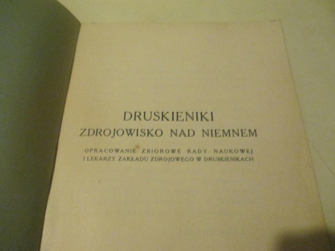 Druskieniki zdrojowisko nad Niemnem - Autorių kolektyas, knyga 6