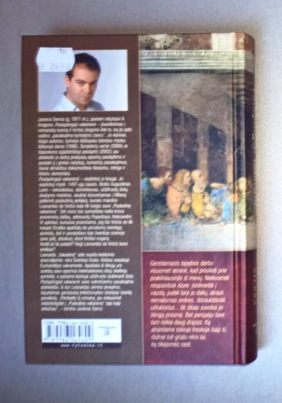 Paslaptingoji vakarienė - Javier Sierra, knyga 4