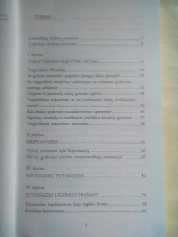 Eutanazija - Ryszard Fenigsen, knyga 5