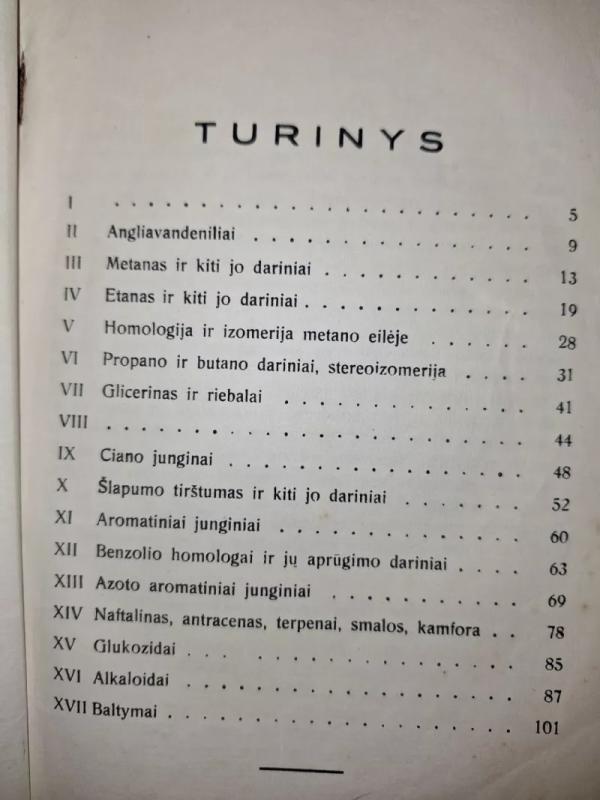 Organinė chemija - Mikola Bungė, knyga 4