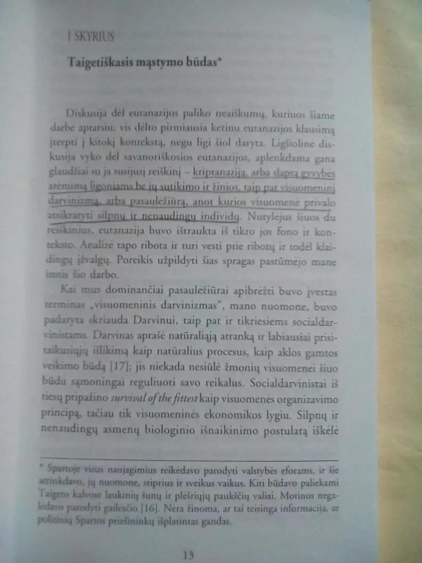 Eutanazija - Ryszard Fenigsen, knyga 3