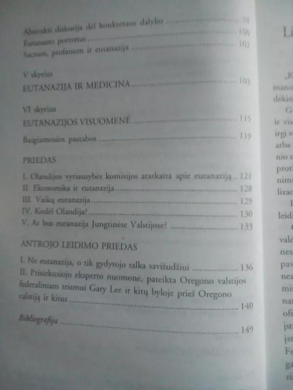 Eutanazija - Ryszard Fenigsen, knyga 4