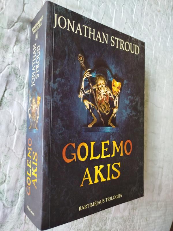 Golemo akis - Jonathan Stroud, knyga 2