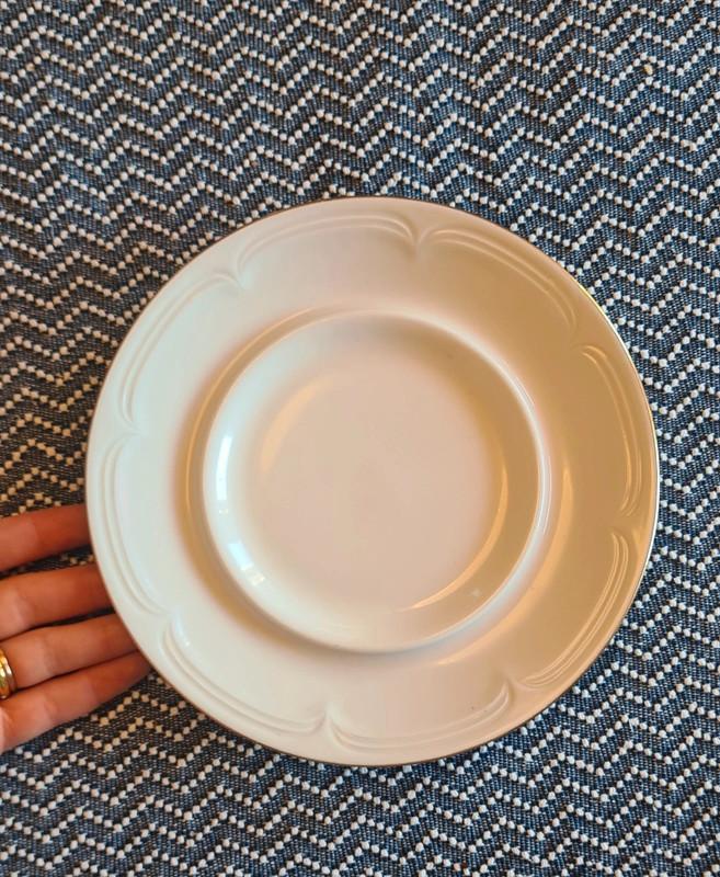 KAHLA vintažinė lekštutė, porcelianas paauksuotu krašteliu. 19cm - , namai ir interjeras 2