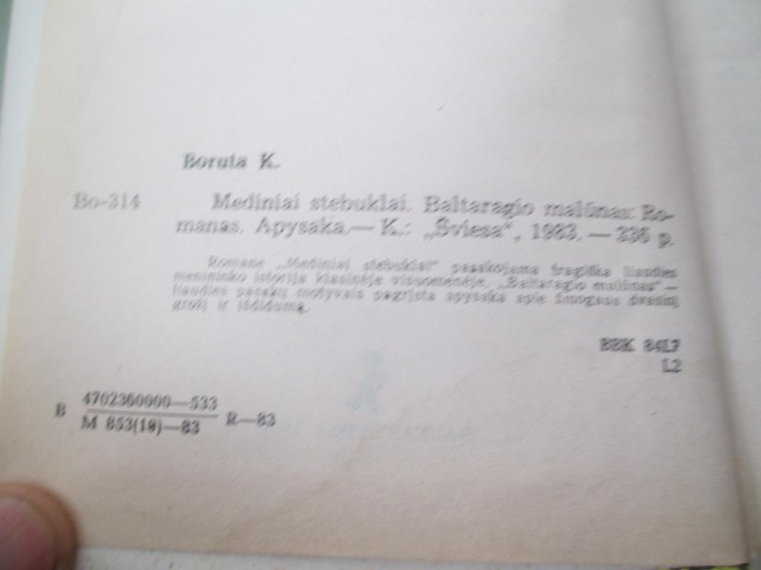 Mediniai stebuklai. Baltaragio malūnas - Kazys Boruta, knyga 6