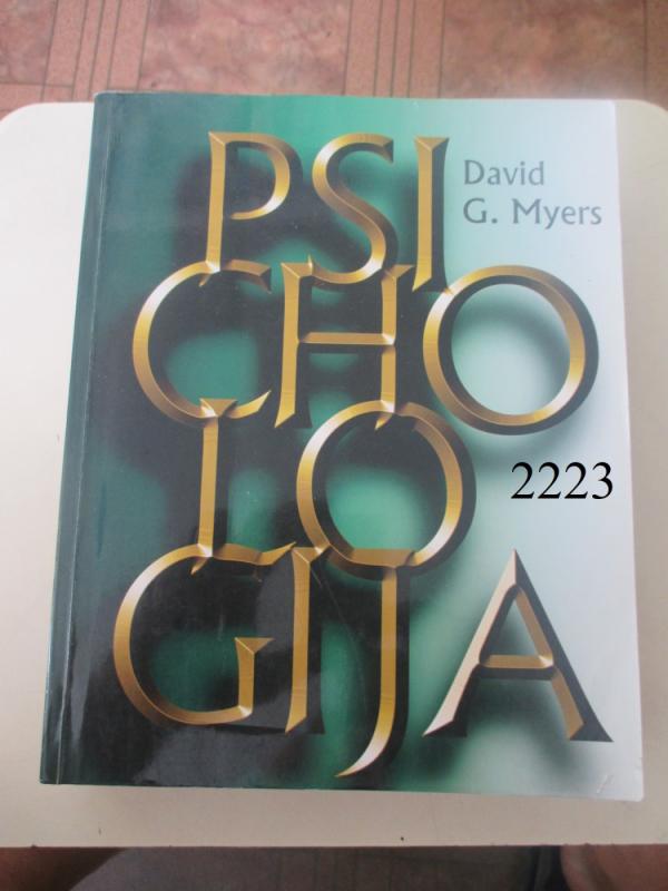Psichologija - David G. Myers, knyga 2