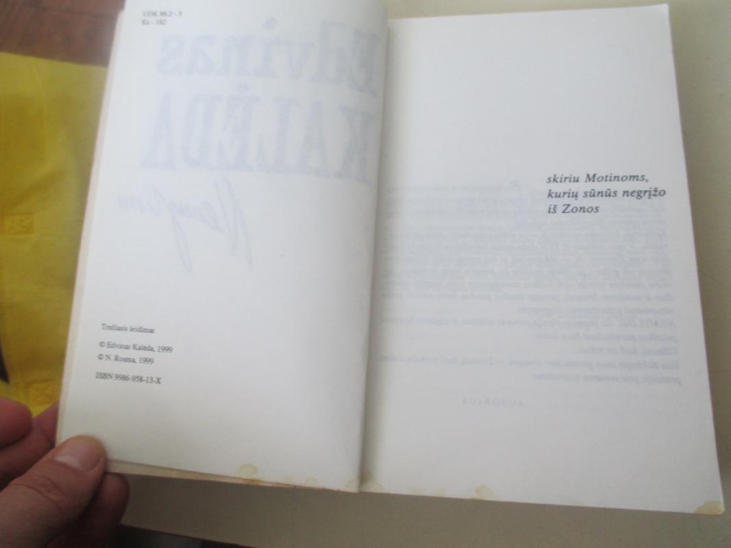 Nemylimi - Edvinas Kalėda, knyga 5