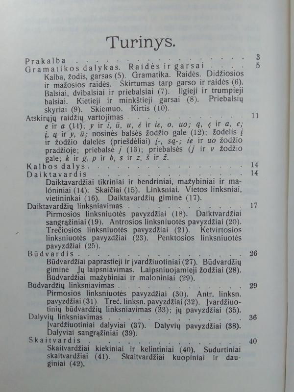 Lietuvių kalbos gramatika - Jonas Jablonskis (Rygiškių Jonas), knyga 3