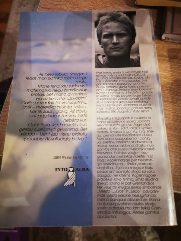 Panelės Smilos sniego jausmas - Peter Hoeg, knyga 3