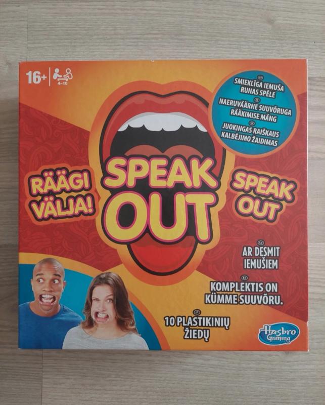 Speak out - , stalo žaidimas 2