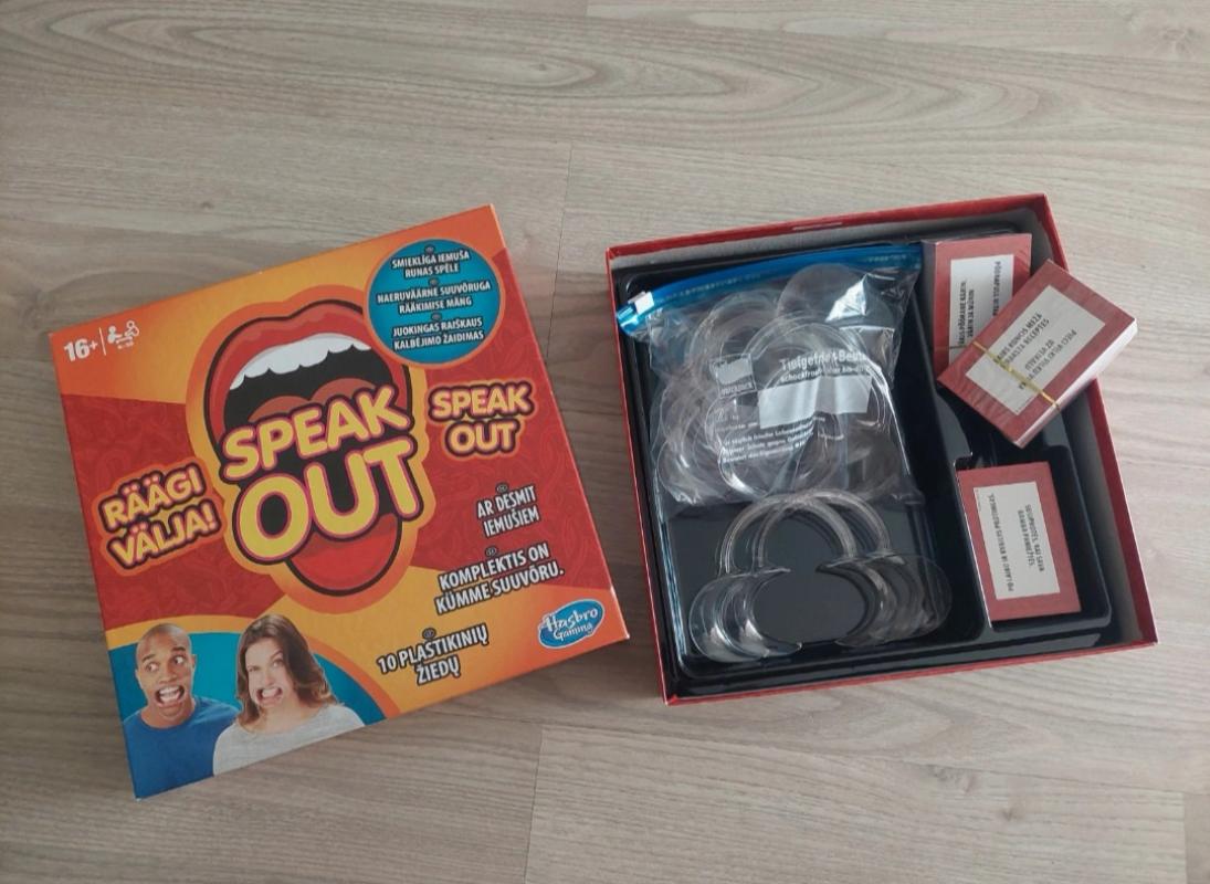 Speak out - , stalo žaidimas 3