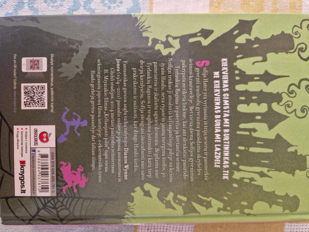 Keliaujanti Haulo pilis - Diana Wynne Jones, knyga