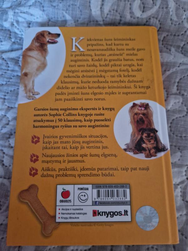 Kodėl mano šuo taip elgiasi - Sophie Collins, knyga 3