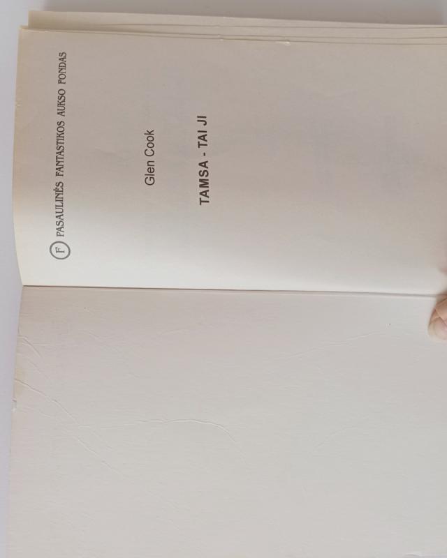 Tamsa - tai ji - Glen Cook, knyga 4