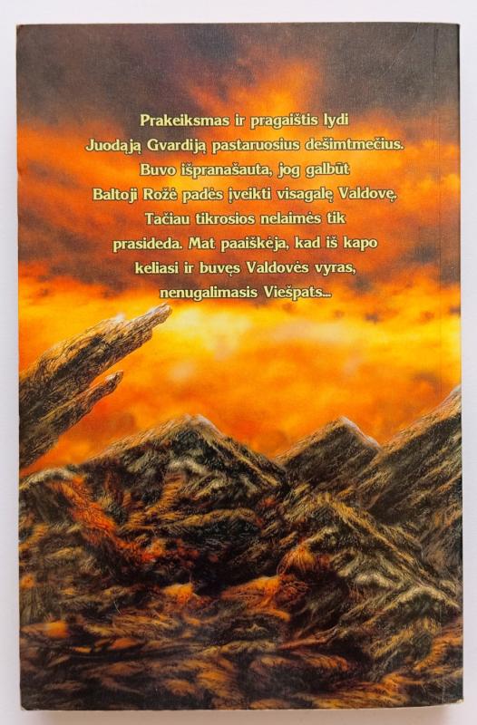 Baltoji rožė (83) - Glen Cook, knyga 3