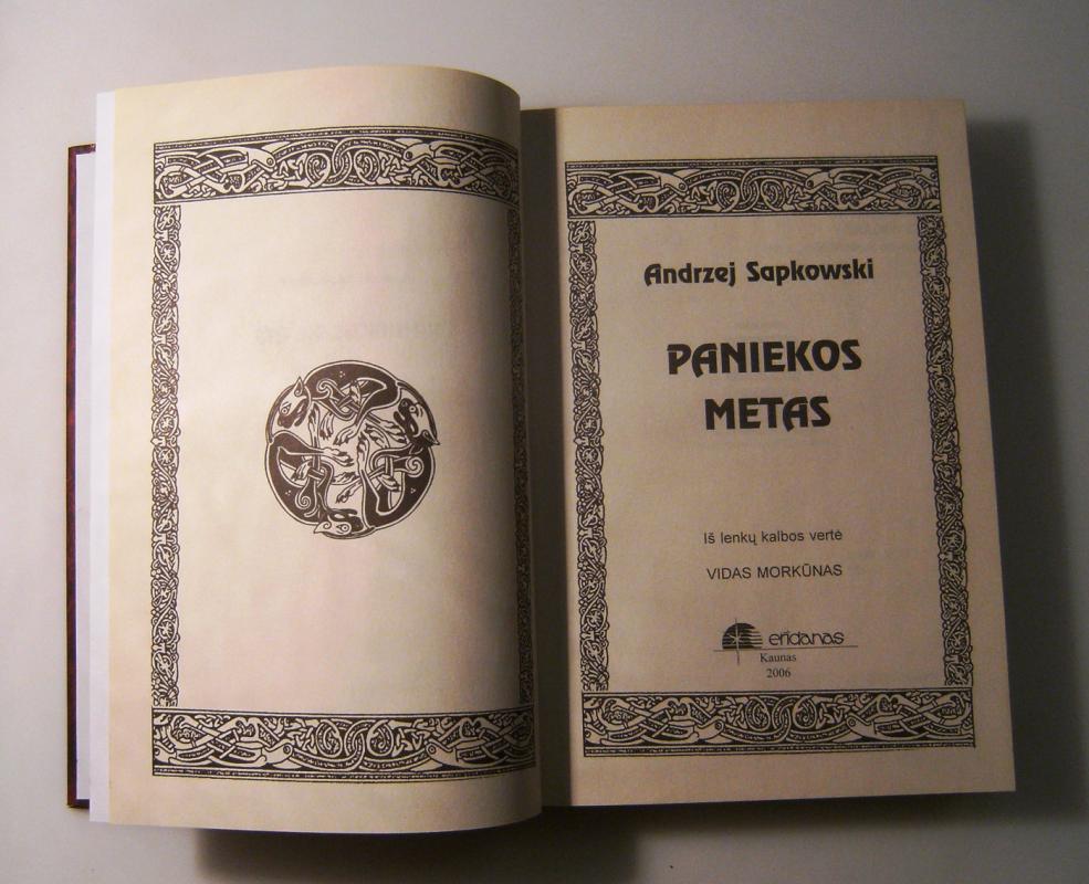 Paniekos metas - Andrzej Sapkowski, knyga 5