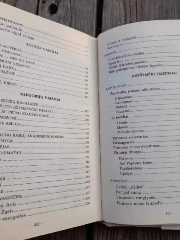 Mišrieji vaizdai. 1 dalis. Karo vaizdai. Scėnos vaizdai -  Vaižgantas, knyga 3