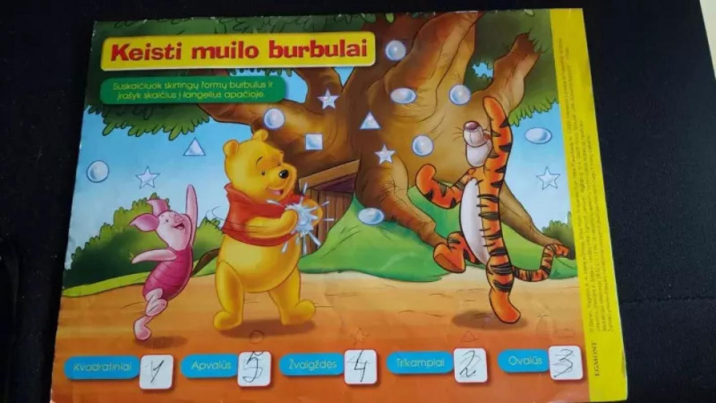 Mikė Pūkuotukas 7/2005 - Disney, knyga 3