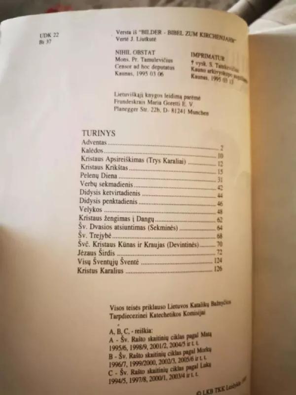 Biblijos skaitiniai - K. Kammelberger, knyga 3