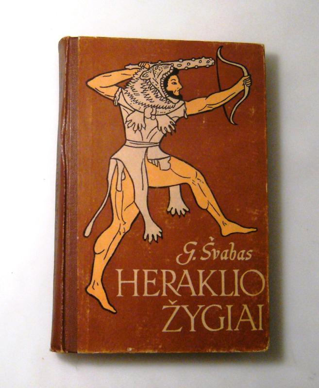 Heraklio žygiai - Gustavas Švabas, knyga 3