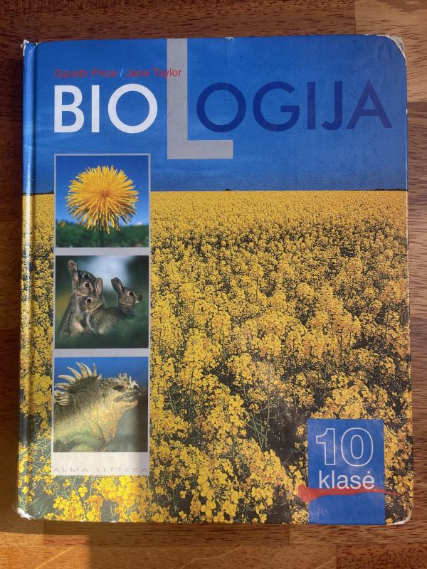 Biologija 10 klasė - Gareth Price, Jane Taylor, knyga 2