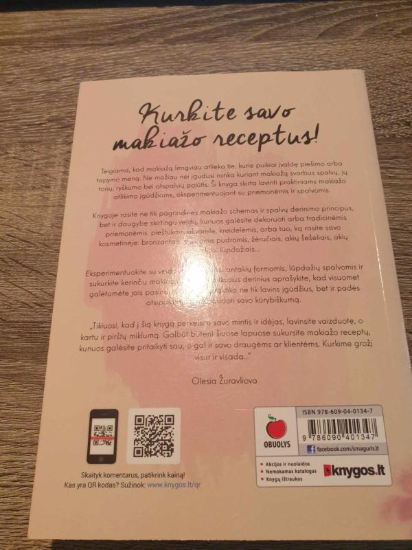 Praktinė makiažo knyga - Olesia Žuravliova, knyga 4