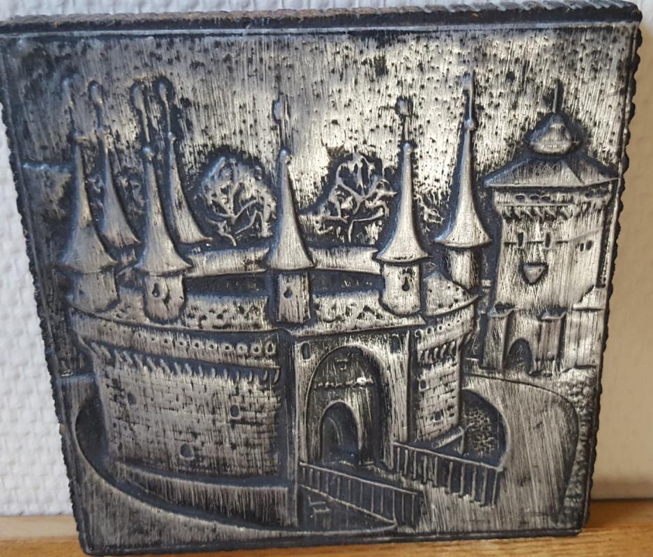 Metalo grafika Krokuvos vartai - , namai ir interjeras 4