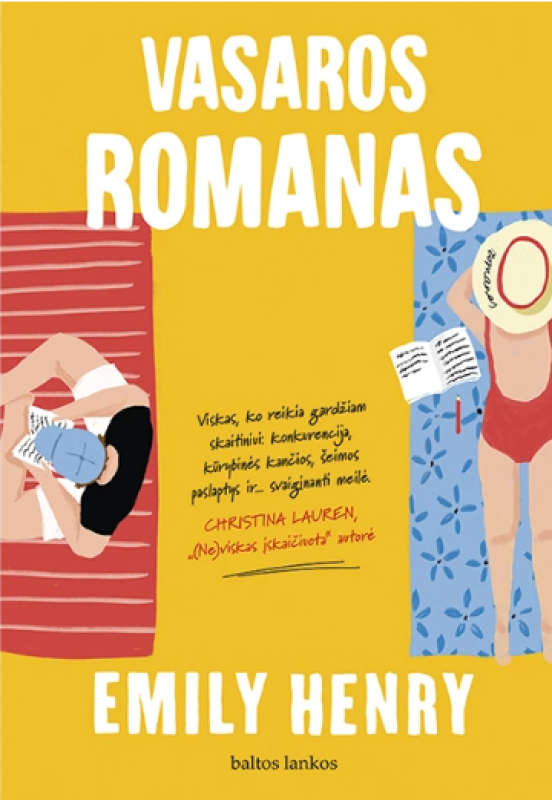 Vasaros romanas - Emily Henry, knyga 2
