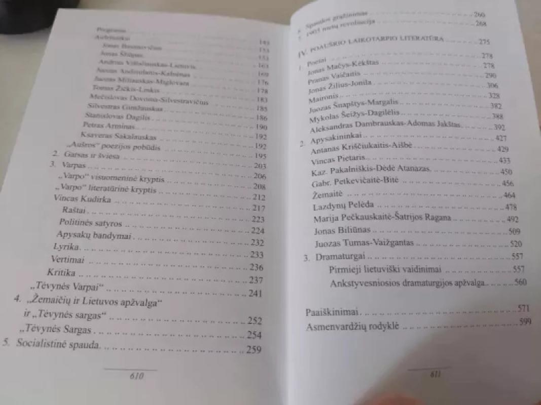 V. Mykolaitis Putinas, Raštai 11-1 tomas - Vincas Mykolaitis-Putinas, knyga 5