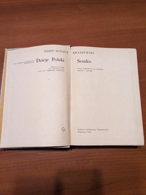 Semko - Jozef Ignacy Kraszewski, knyga 3