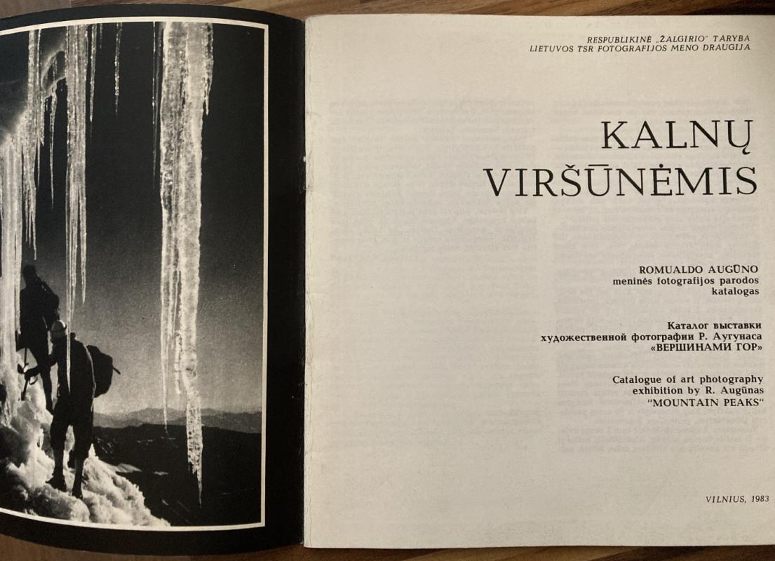 Kalnų viršūnėmis - Romualdas Augūnas, knyga 3