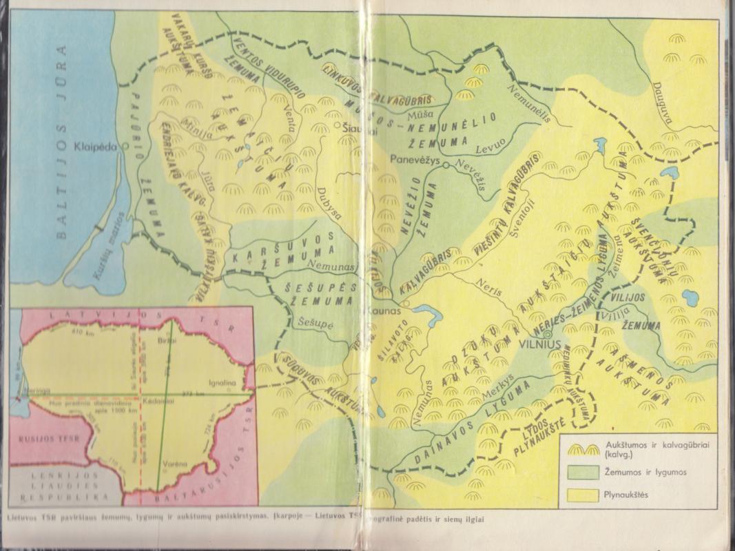 Lietuvos TSR geografija 8-10 kl. - Antanas Ivanauskas, knyga 3