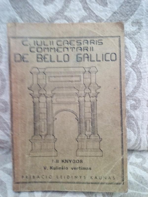 C.Iuli Caesaris commentarii de bello Gallioi-II knygos - Gajus Julijus Cezaris, knyga 2